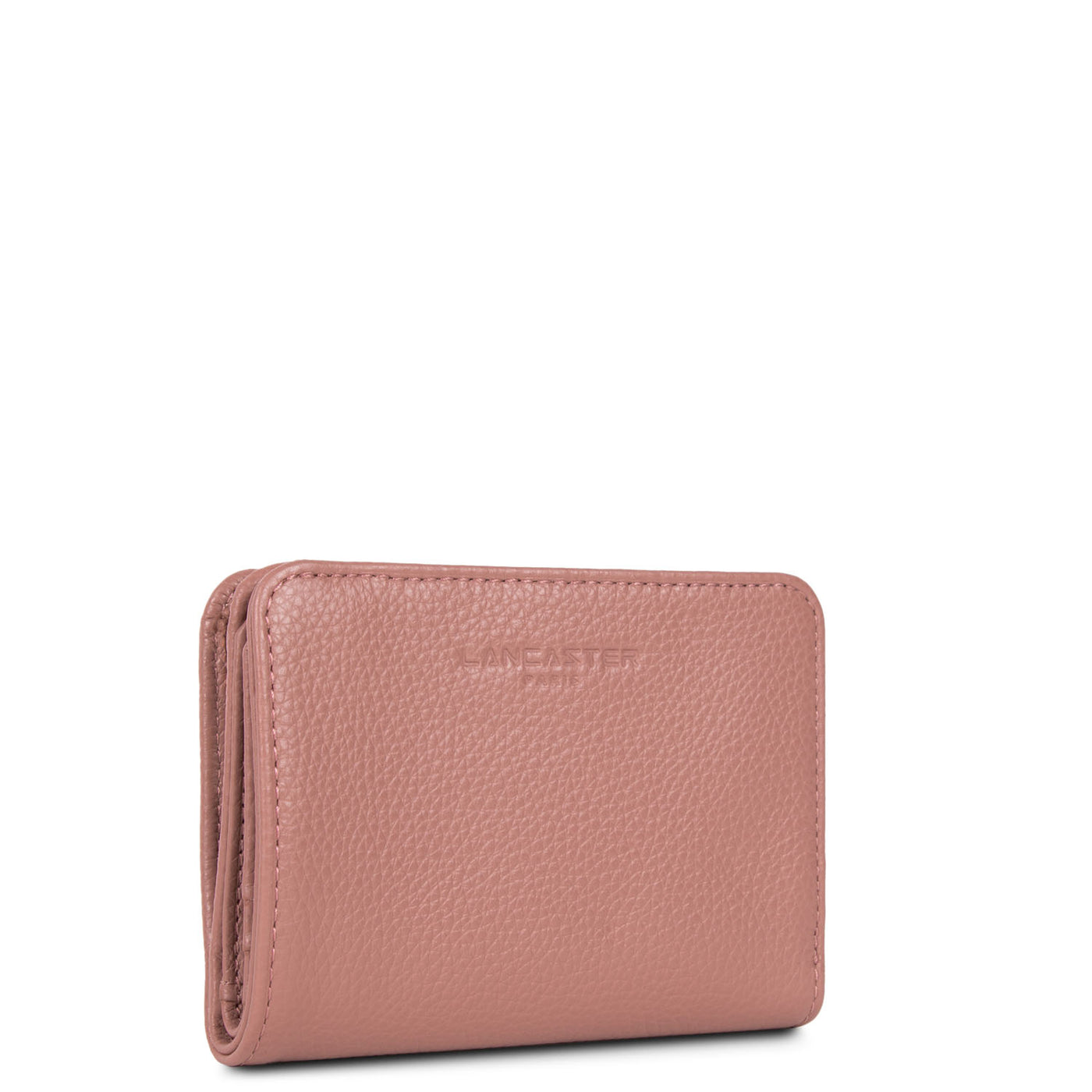 portefeuille dos à dos - foulonne pm #couleur_rose-cendre