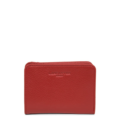 portefeuille dos à dos - foulonne pm #couleur_rouge