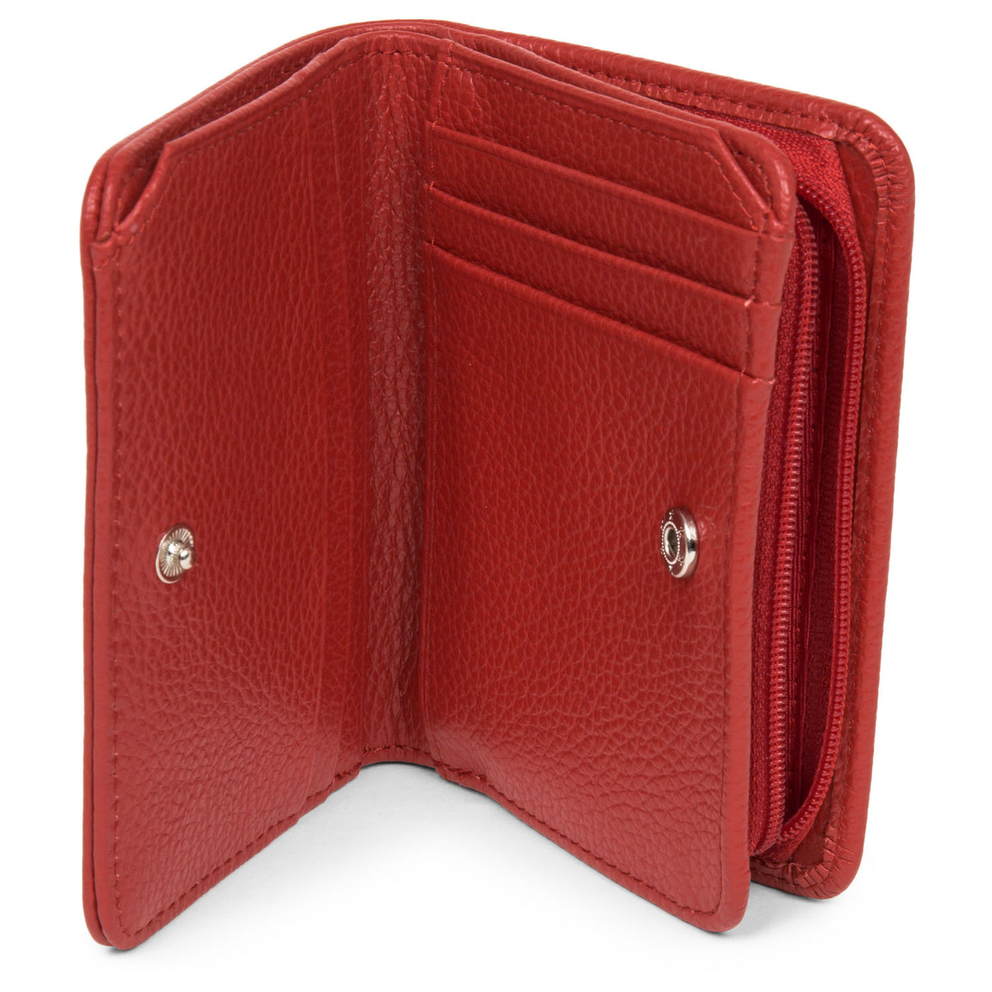 portefeuille dos à dos - foulonne pm #couleur_rouge