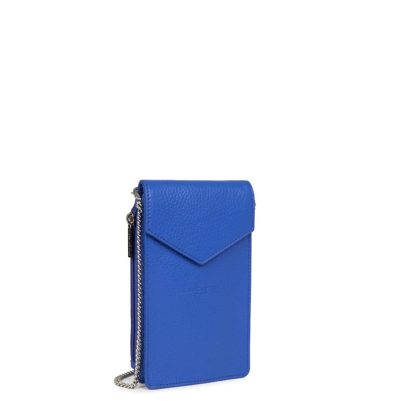 pochette smartphone - foulonné pm #couleur_bleu-roi