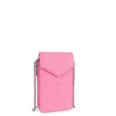 pochette smartphone - foulonné pm #couleur_rose