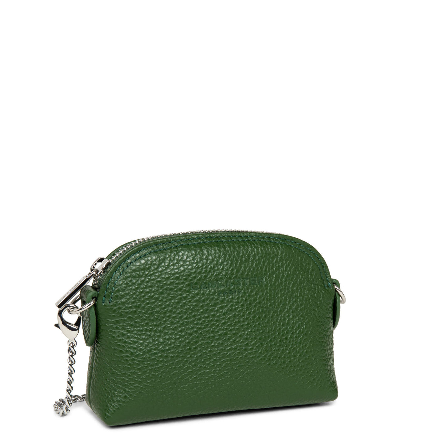 petit porte-monnaie - foulonné pm #couleur_vert-pin