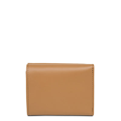 portefeuille dos à dos - parisienne pm #couleur_sable