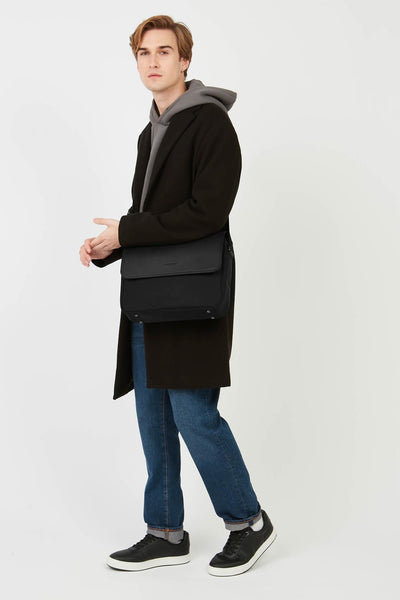 sac messenger - basic sport men's #couleur_noir