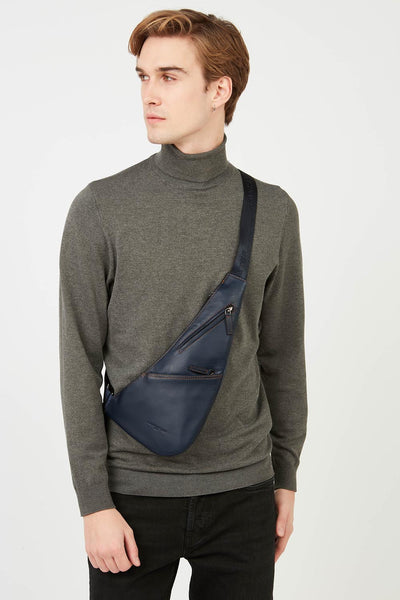 sac body - soft vintage homme #couleur_bleu-fonce-camel