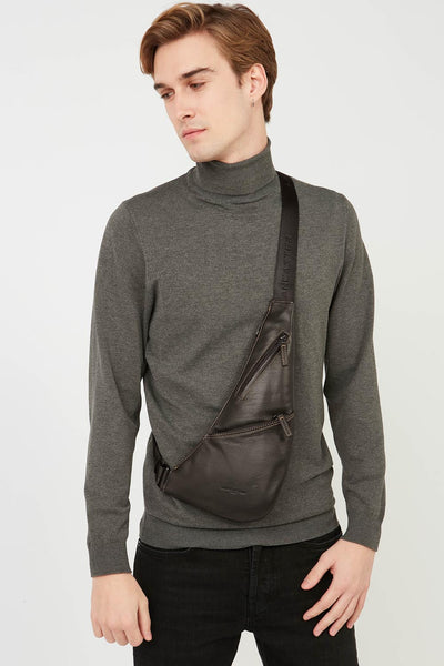 sac body - soft vintage homme #couleur_marron-jaune