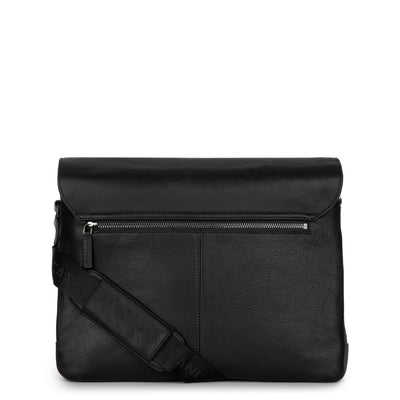 sac messenger - soft vintage homme #couleur_noir