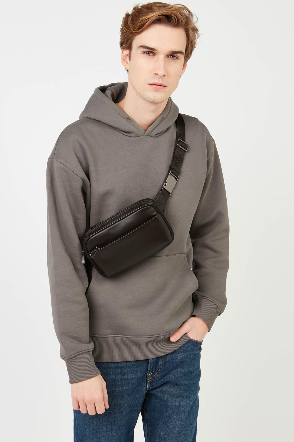 petit sac porté ceinture - capital #couleur_marron