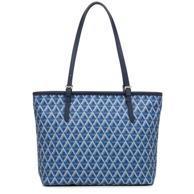 sac cabas épaule - ikon #couleur_bleu-lectrique