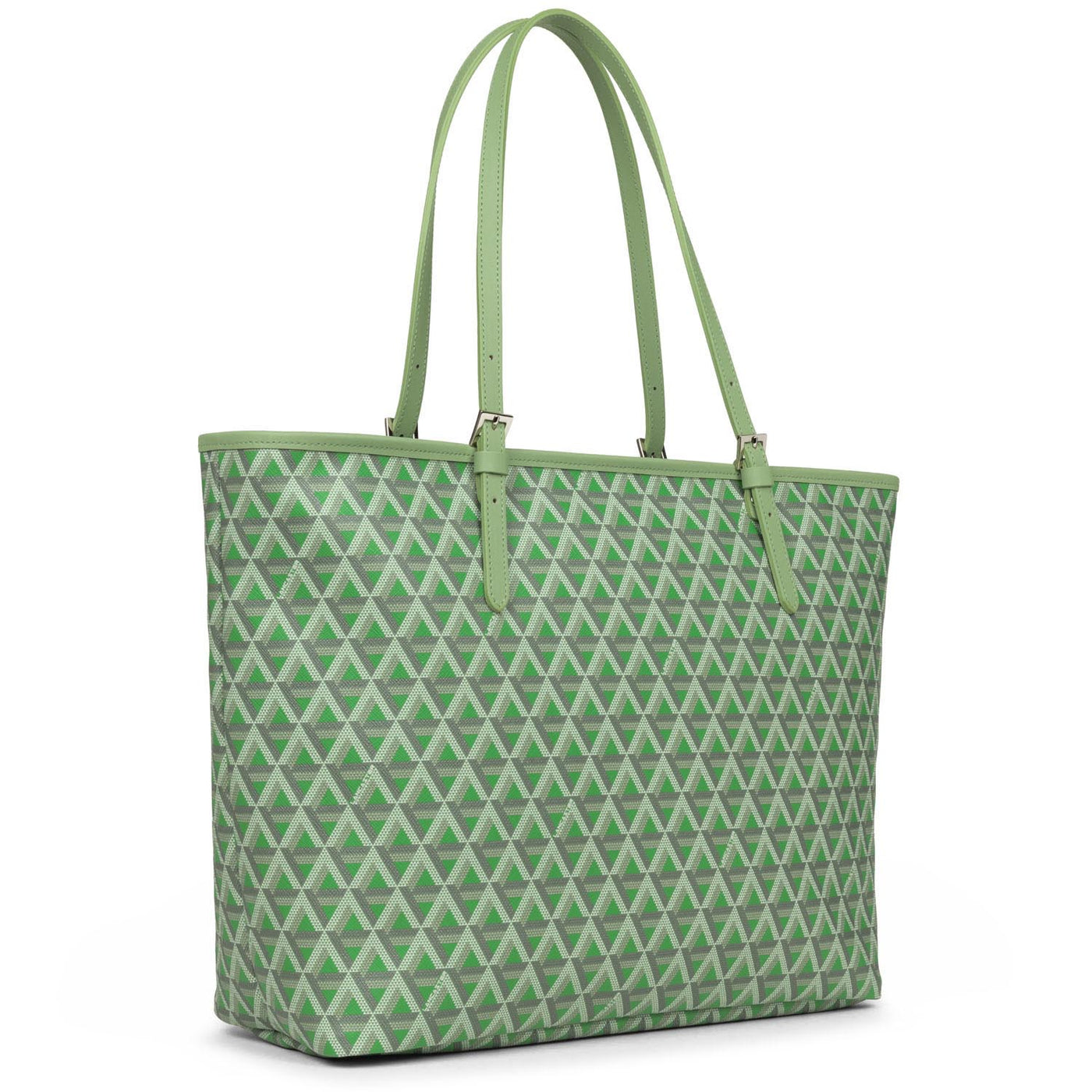 grand sac cabas épaule - ikon #couleur_vert