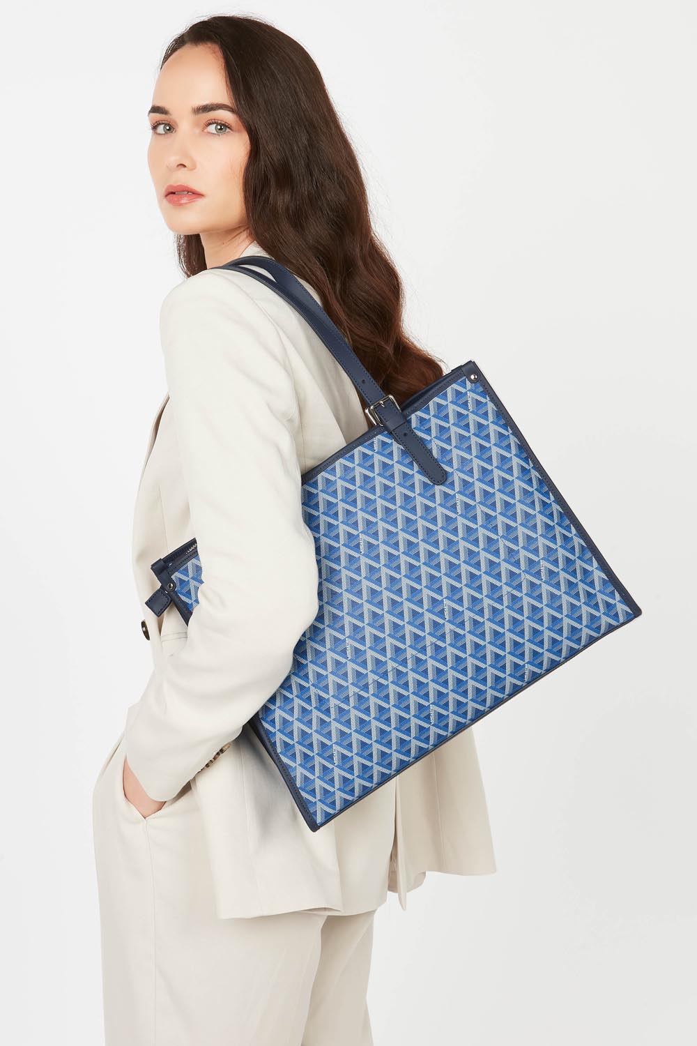 sac cabas épaule - ikon #couleur_bleu-lectrique