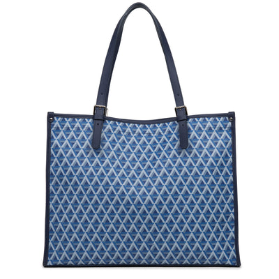 grand sac cabas épaule - ikon #couleur_bleu-lectrique