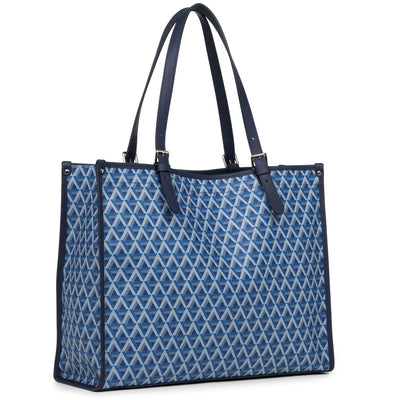 grand sac cabas épaule - ikon #couleur_bleu-lectrique
