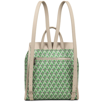 sac à dos - ikon #couleur_vert-prairie-beige