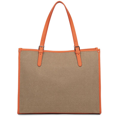 sac cabas épaule - actual midi #couleur_orange