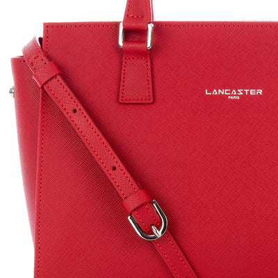 sac à main - saffiano intemporel #couleur_rouge