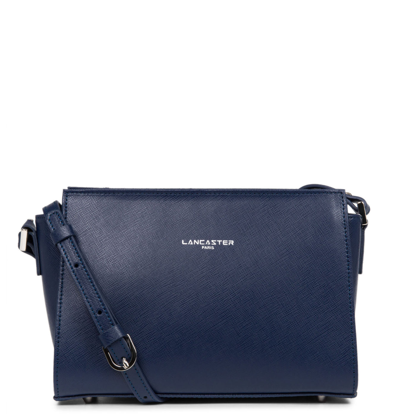 sac trotteur - saffiano intemporel #couleur_bleu-fonc