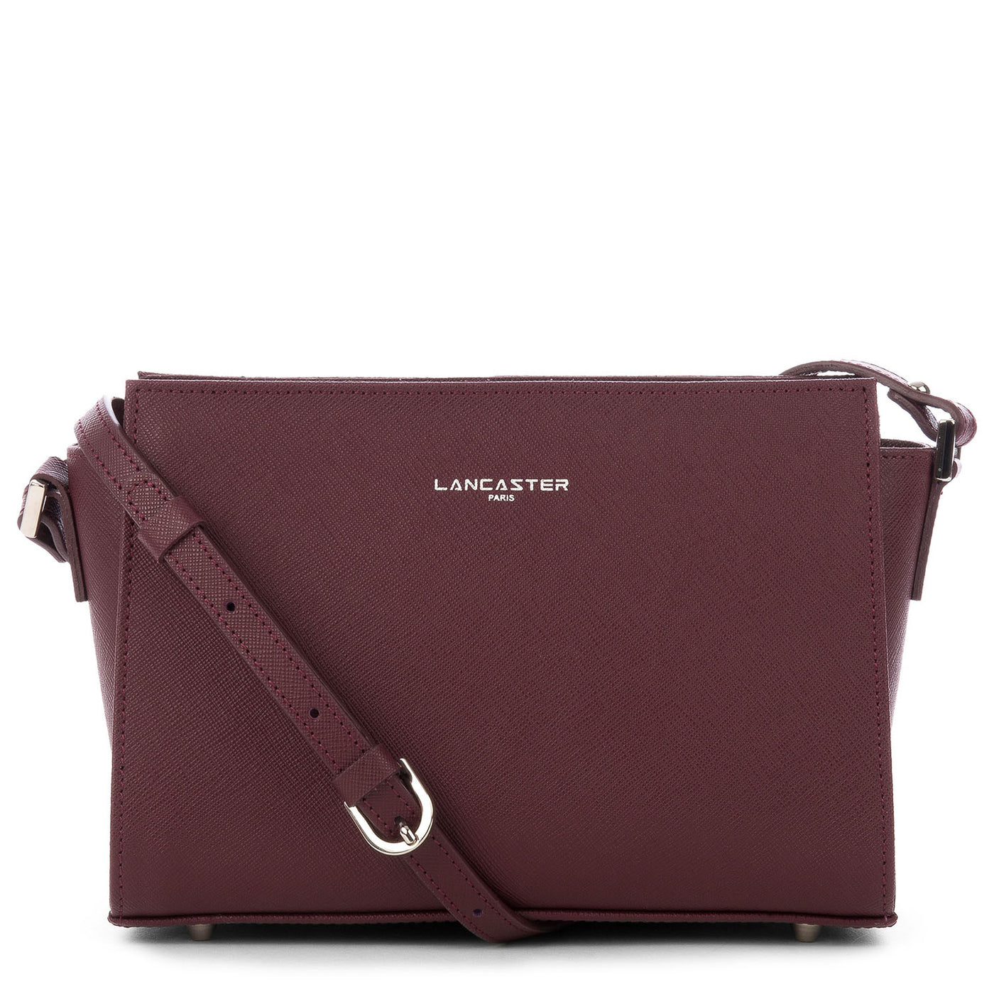 sac trotteur - saffiano intemporel #couleur_bordeaux