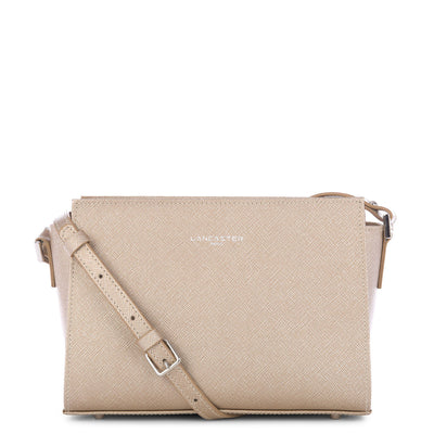 sac trotteur - saffiano intemporel #couleur_champagne