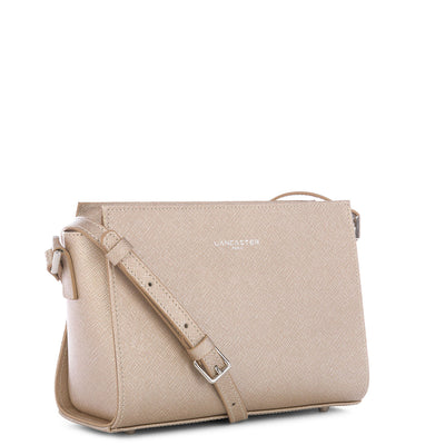 sac trotteur - saffiano intemporel #couleur_champagne