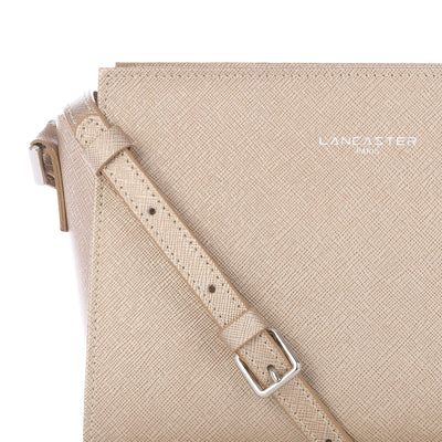 sac trotteur - saffiano intemporel #couleur_champagne