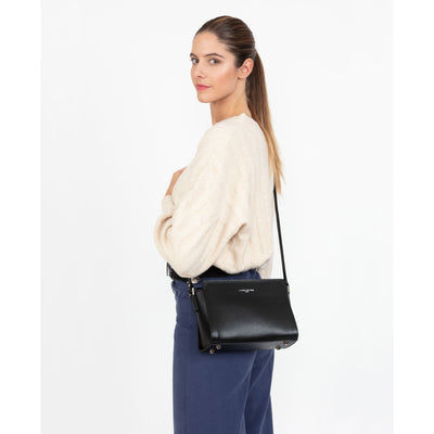 sac trotteur - saffiano intemporel #couleur_noir