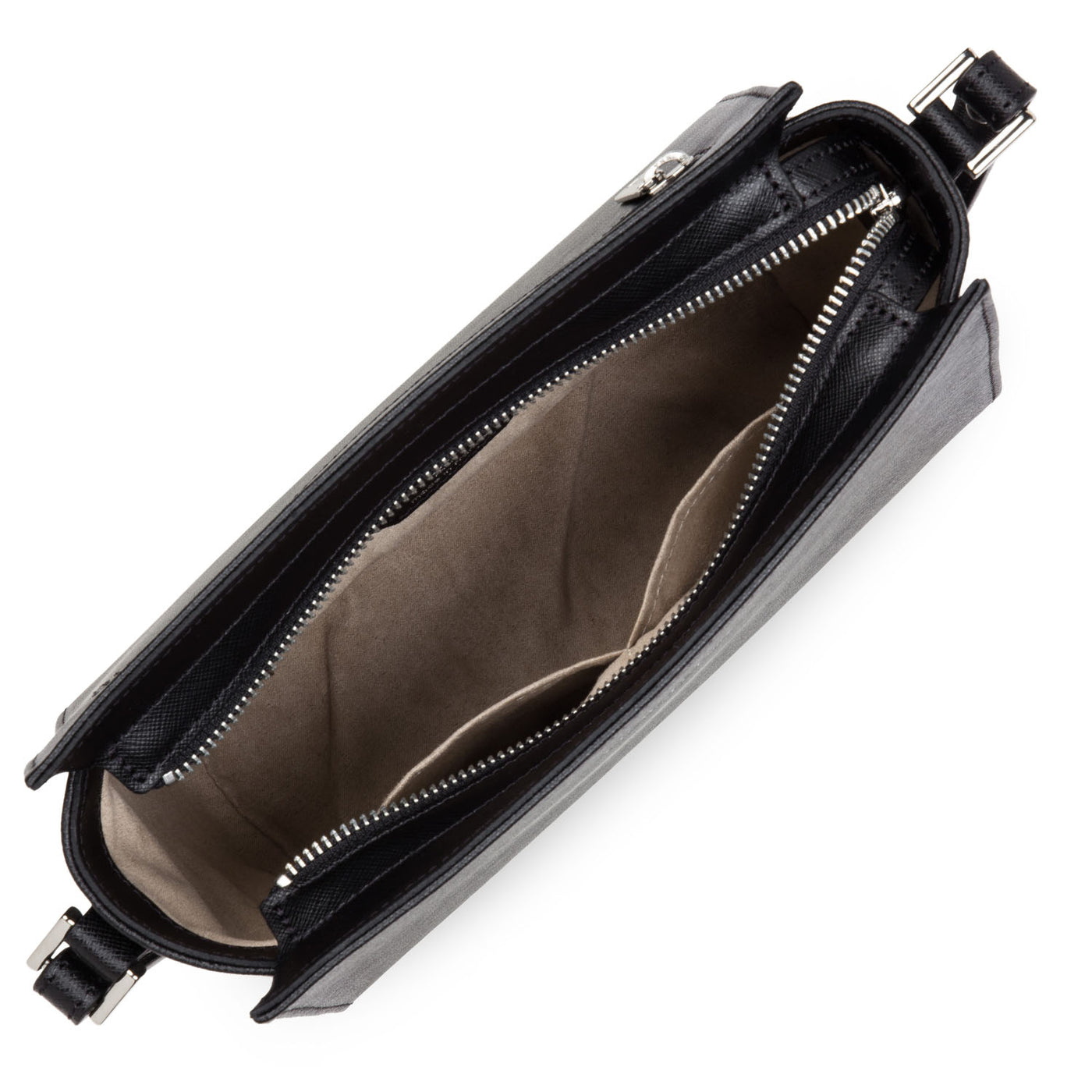 sac trotteur - saffiano intemporel #couleur_noir