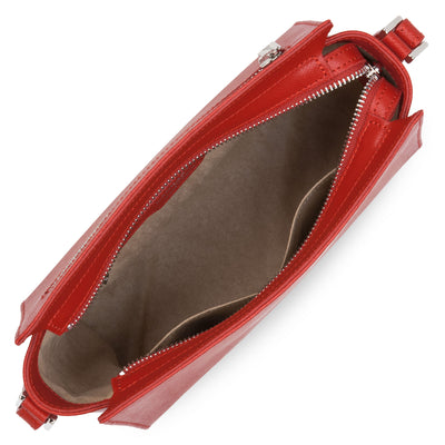 sac trotteur - saffiano intemporel #couleur_rouge
