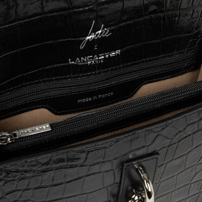 sac trotteur - jodie #couleur_noir-argent