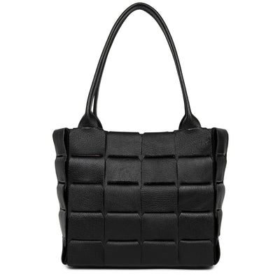 sac cabas main - studio enlacé #couleur_noir
