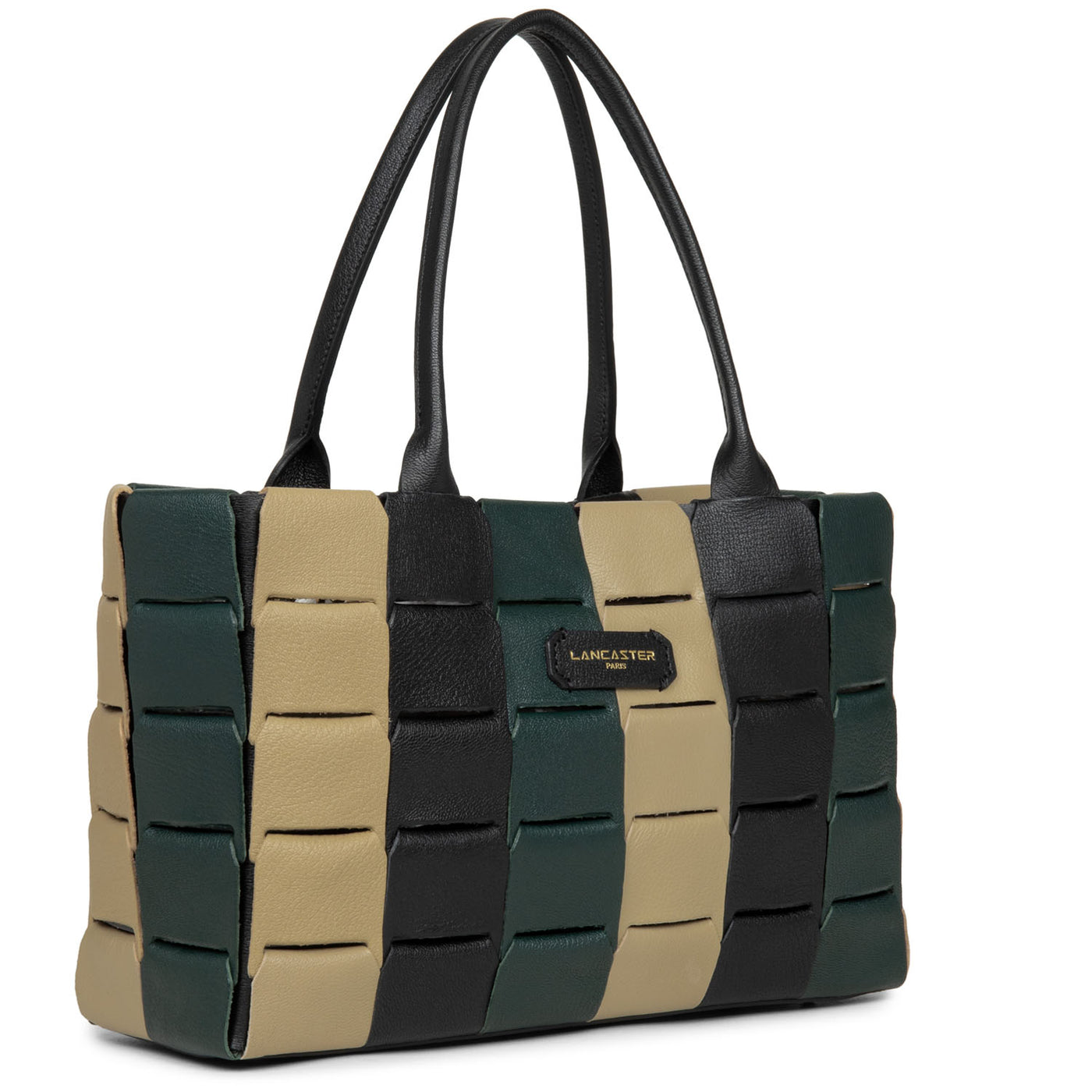 sac cabas main - studio enlacé #couleur_militaire
