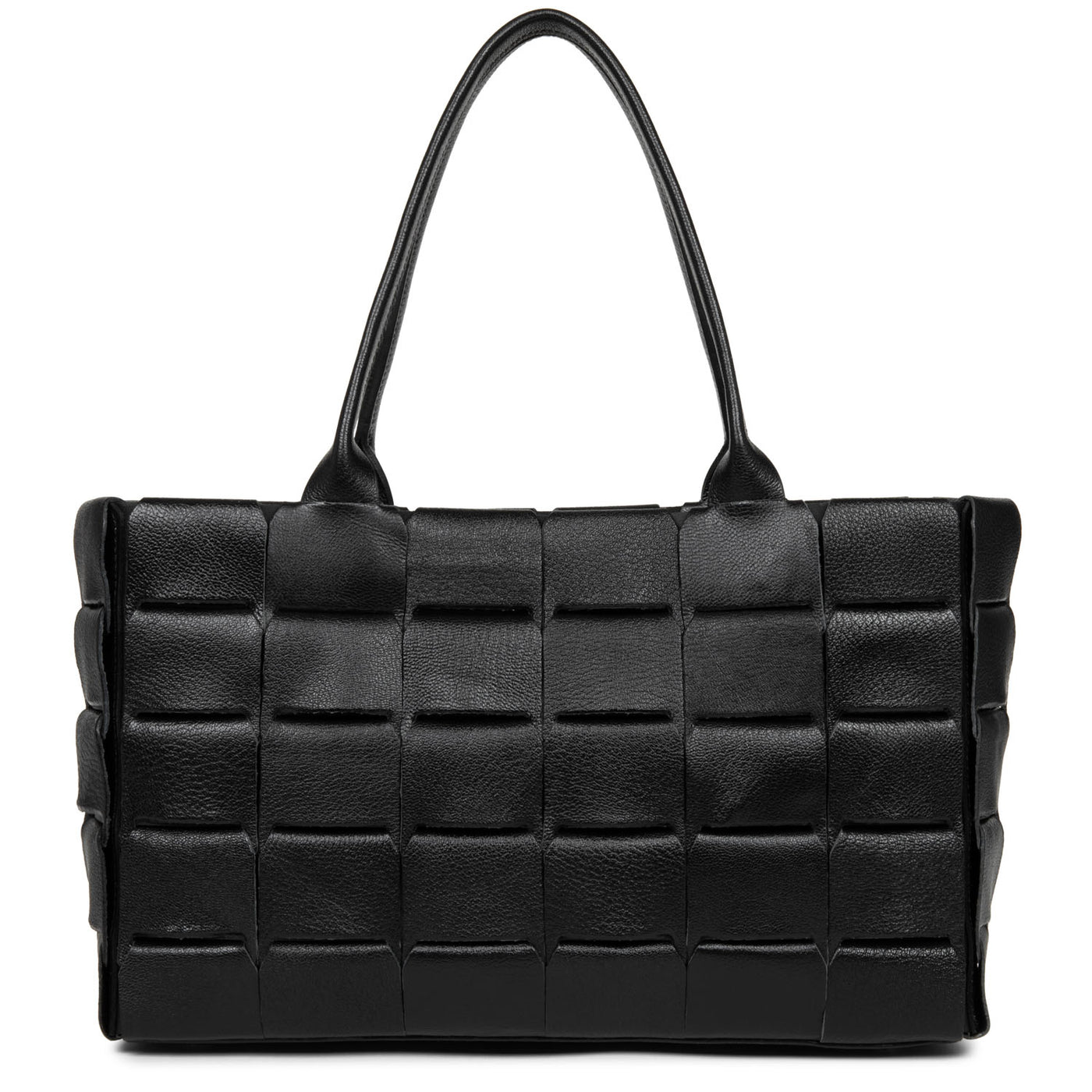 sac cabas main - studio enlacé #couleur_noir