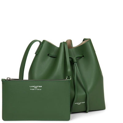 grand sac bourse - pur & element city #couleur_vert-pin-in-champagne
