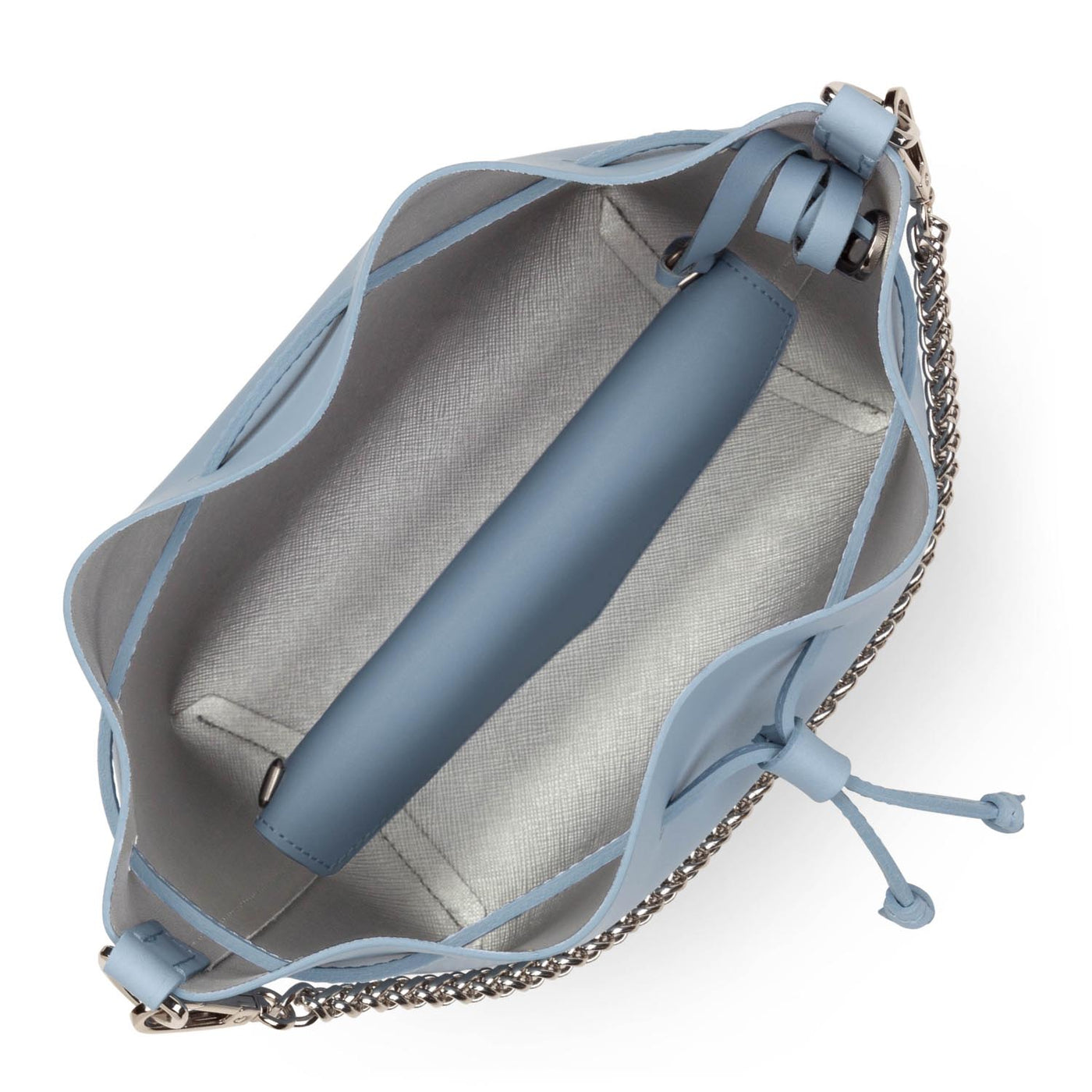 petit sac bourse - pur & element city #couleur_bleu-ciel-in-argent