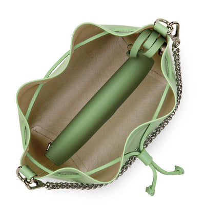 petit sac bourse - pur & element city #couleur_jade-in-champagne