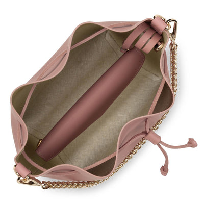 petit sac bourse - pur & element city #couleur_rose-antic-in-champagne