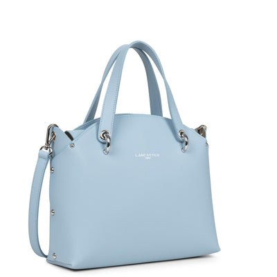 sac à main - city flore #couleur_bleu-ciel-in-argent