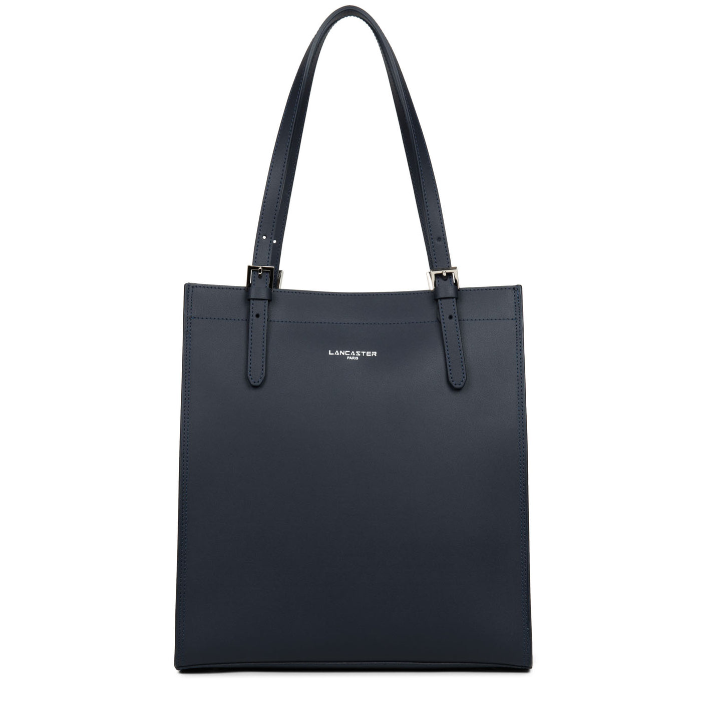 sac cabas épaule - pur & element city #couleur_bleu-fonc-in-argent
