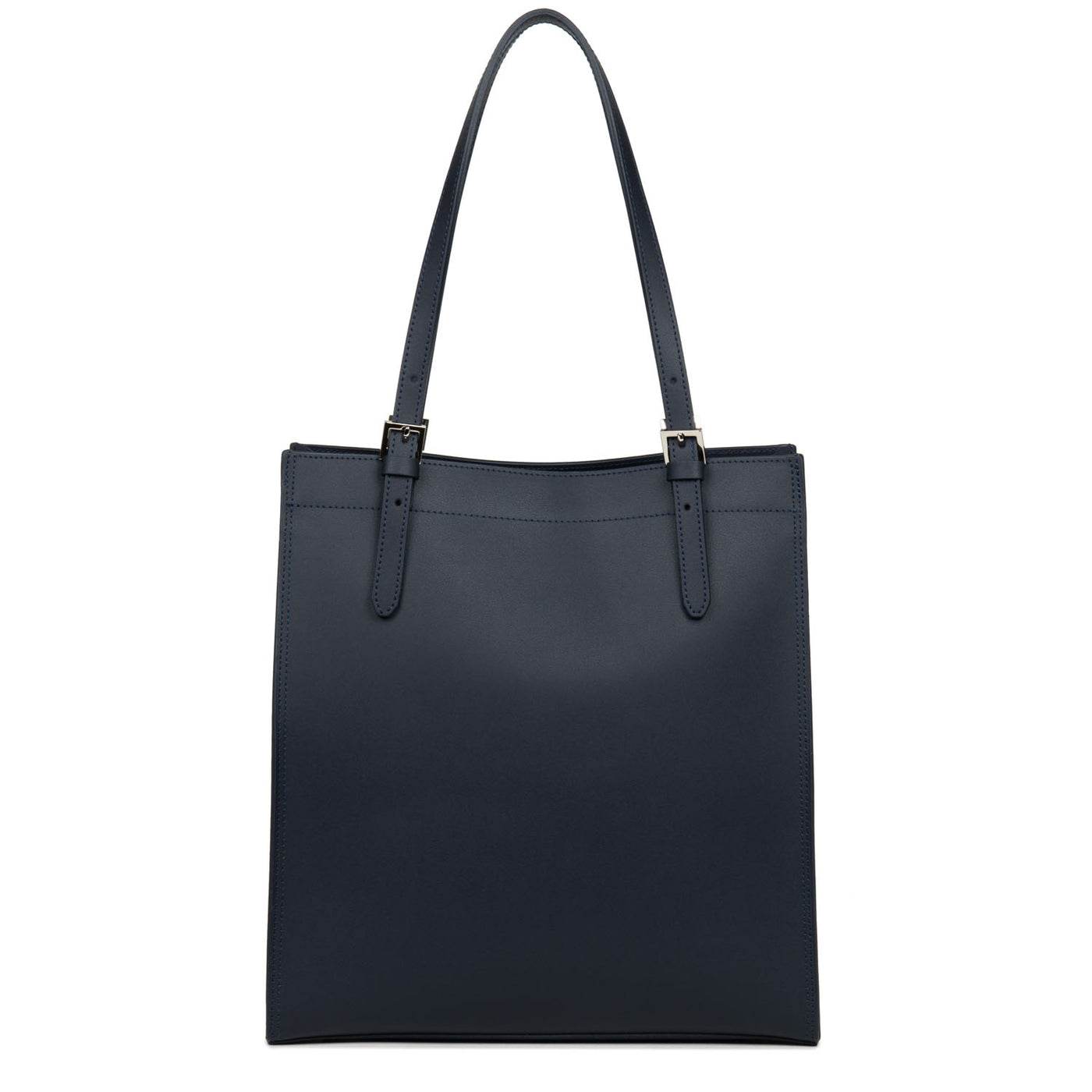 sac cabas épaule - pur & element city #couleur_bleu-fonc-in-argent