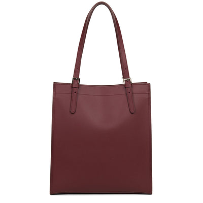 sac cabas épaule - pur & element city #couleur_bordeaux-in-champagne