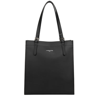 sac cabas épaule - pur & element city #couleur_noir-in-champagne