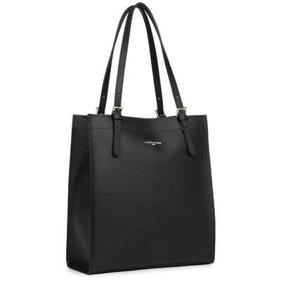sac cabas épaule - pur & element city #couleur_noir-in-champagne