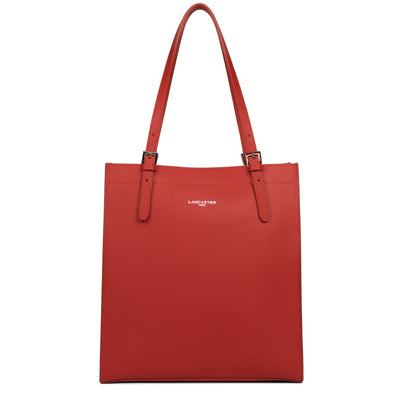 sac cabas épaule - pur & element city #couleur_rouge-in-champagne