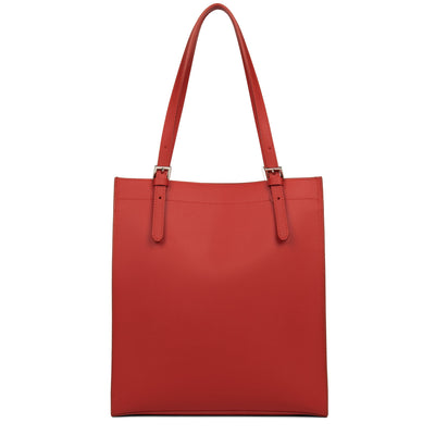 sac cabas épaule - pur & element city #couleur_rouge-in-champagne