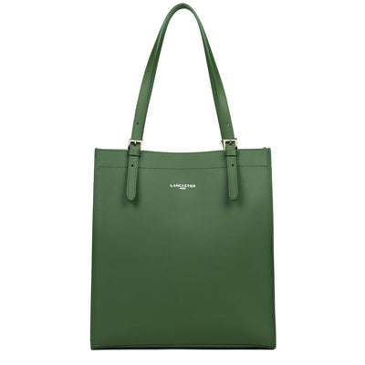 sac cabas épaule - pur & element city #couleur_vert-pin-in-champagne