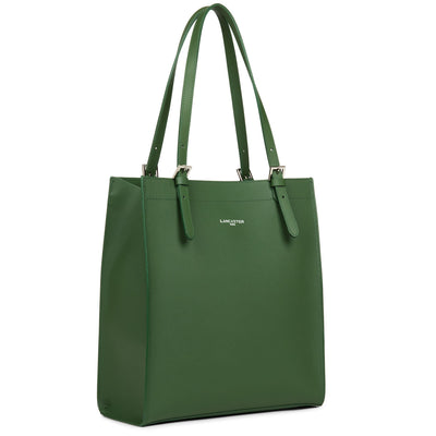 sac cabas épaule - pur & element city #couleur_vert-pin-in-champagne