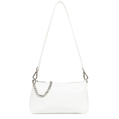 petit sac trotteur - exotic lézard & croco fr #couleur_blanc