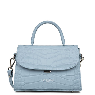 petit sac à main - exotic lézard & croco fr #couleur_bleu-cendre