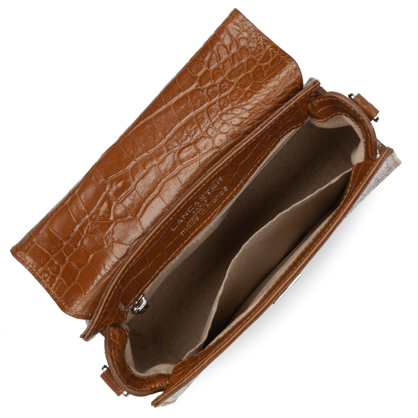 petit sac à main - exotic lézard & croco fr #couleur_caramel
