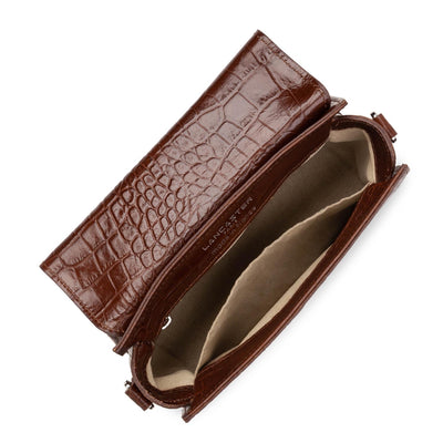 petit sac à main - exotic lézard & croco fr #couleur_chataigne
